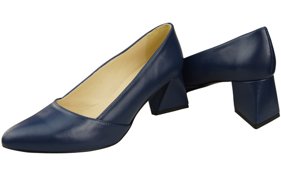 Damen Pumps Beige Echtleder Spitz Zehen Absatz ElitaBut 221