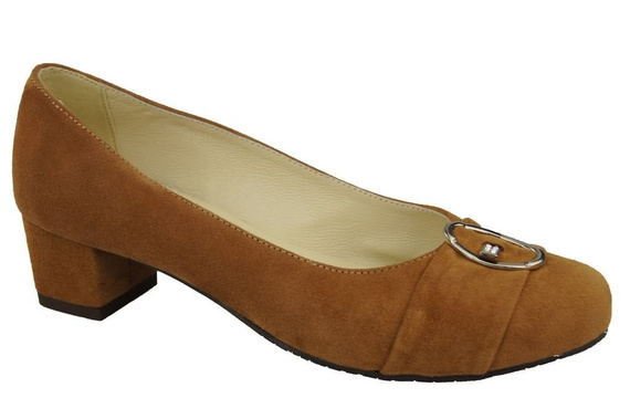 Damenschuhe Rote Pumps Natürliches Wildleder 135 ElitaBut