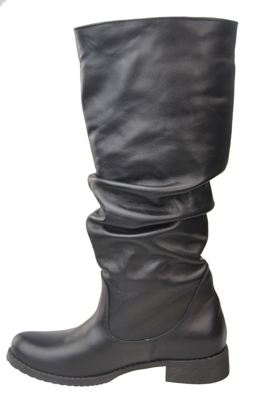 Schuhe Damenstiefel, Stiefel, Naturleder 123 Schwarz ElitaBut
