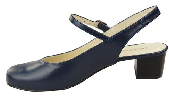 Damenschuhe Sandale Marineblau Naturleder 108 ElitaBut