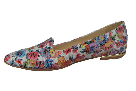 Damen Ballerinas Lords Flower 2 Naturleder 914 ElitaBut