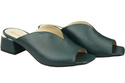 Damen Schuhe Absätze Flip Flops Malachit Naturleder 210 ElitaBut