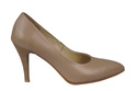 Damenschuhe Pumps Naturleder Cappuccino 816 ElitaBut