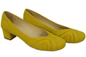 Damenschuhe Pumps aus natürlichem Wildleder Lemon 786 von ElitaBut