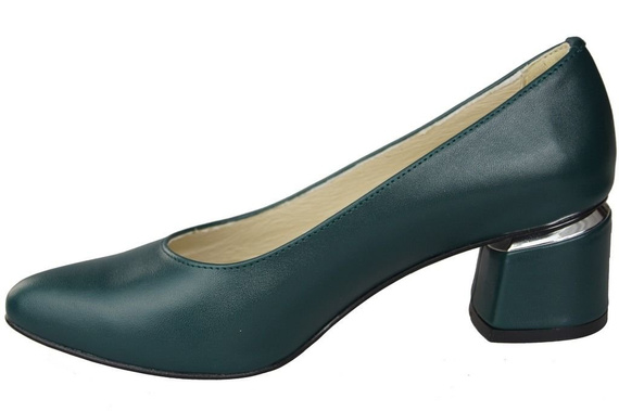 Damenschuhe Pumps Malachit Naturleder 143 ElitaBut