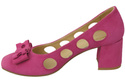 Damenschuhe Fuchsia Pumps Natürliches Wildleder 182 ElitaBut