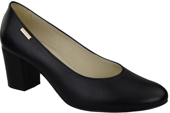 Damenschuhe Pumps Schwarz Naturnarbenleder 125 ElitaBut