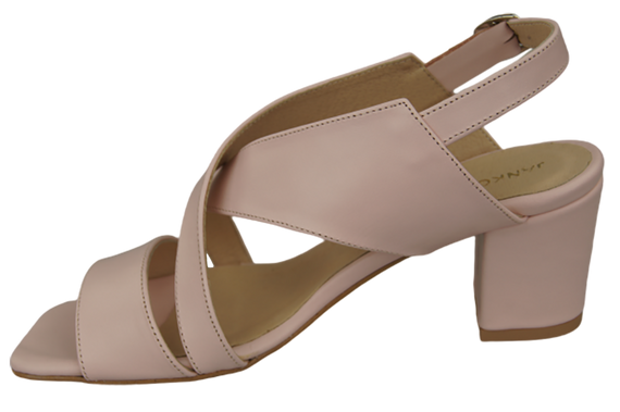 Damenschuhe Sandalen Rosa Puder Naturleder 149 ElitaBut