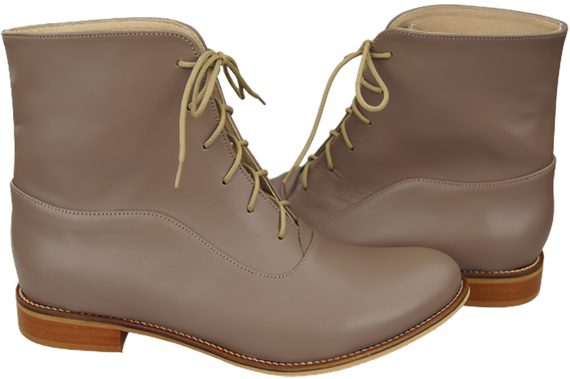 Damenschuhe Frühling/Herbst Naturleder Cappuccino 155 L ElitaBut