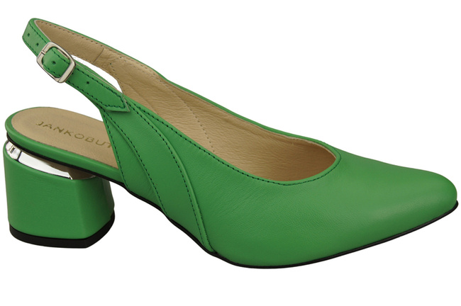 Damenschuhe Limette Sandalen, Naturleder 196 ElitaBut