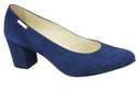 Damenschuhe Pumps Marineblau Naturleder Wildleder 106 ElitaBut