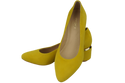 Damenschuhe Zitronenpumps Natürliches Wildleder 143 Von ElitaBut
