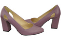 Damenschuhe Pumps Lila Naturleder 184 ElitaBut