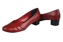Damenschuhe Pumps, Naturleder, Rot 786 ElitaBut