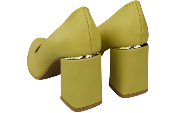 Damenschuhe Zitronenpumps, Naturleder 179 ElitaBut