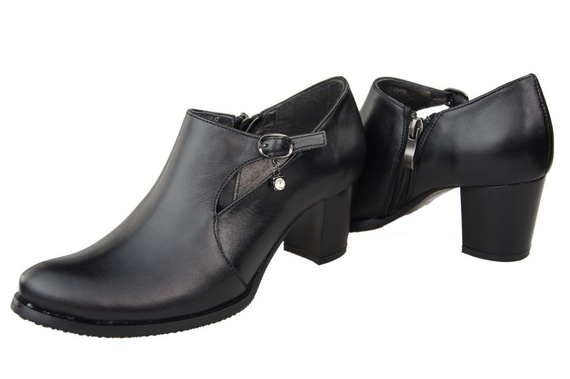 Damenstiefel Naturleder Schwarz 109 ElitaBut