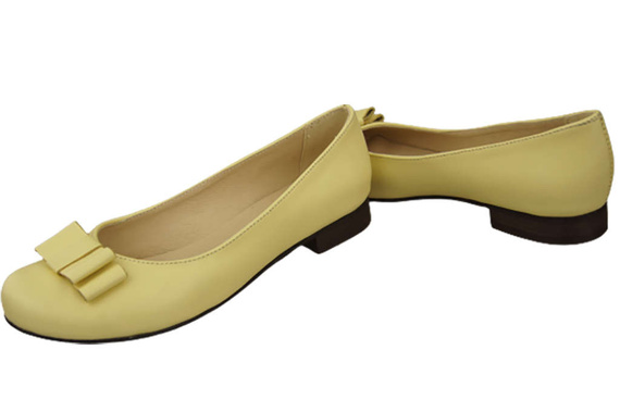 Damen Ballerinas Naturleder Banana 702 ElitaBut