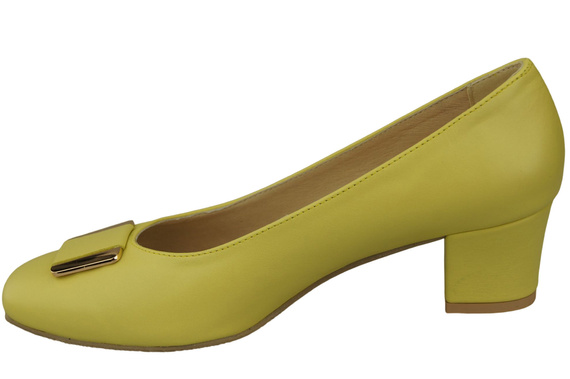 Damenschuhe Pumps Naturleder 187 Lemon ElitaBut