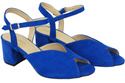 Damenschuhe Sandalen Azure Naturleder Wildleder 185 ElitaBut