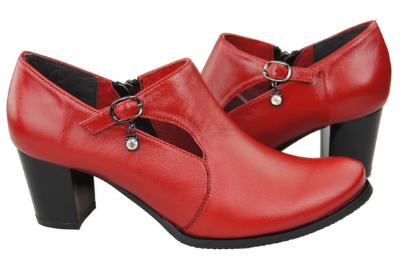 Damenstiefel Naturleder Rot 109 ElitaBut