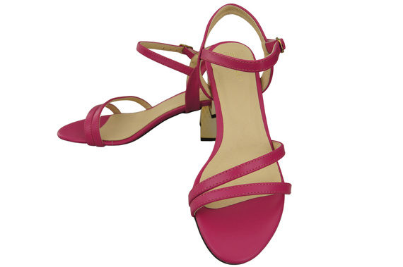 Damenschuhe Lila Naturleder 197 Sandalen, die den Fuß sinnlich enthüllen ElitaBut