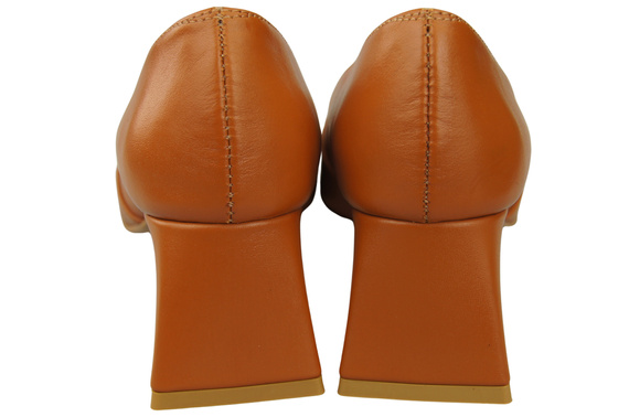 Damen Pumps Rotes Echtleder Spitz Zehen Absatz ElitaBut 221