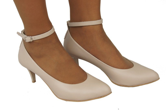 Damenschuhe Cappuccino Lico Pumps, Naturleder 997 ElitaBut