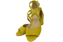 Damenschuhe Zitronensandalen, Naturleder, Wildleder 111 ElitaBut