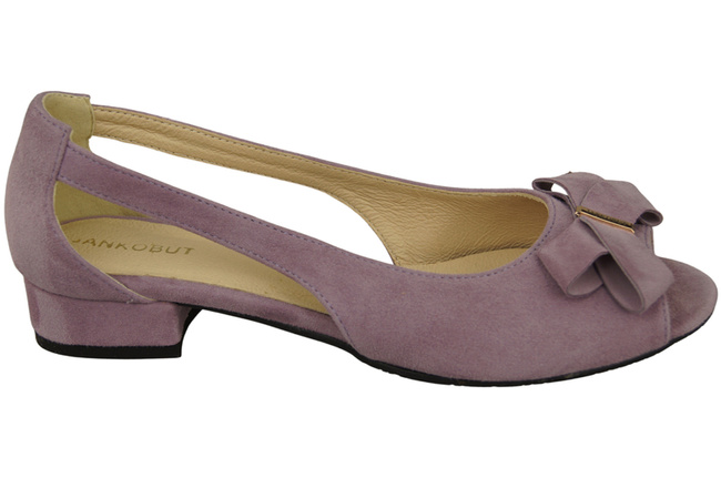 Schuhe Damensandalen Lila Natürliches Wildleder 994 Kombination aus Stil und Komfort ElitaBut