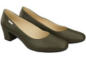 Damenschuhe Pumps Naturleder 172 Olive ElitaBut