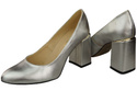 Damenschuhe Silber Pumps Naturleder 179 ElitaBut