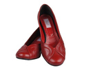 Damenschuhe Pumps, Naturleder, Rot 786 ElitaBut