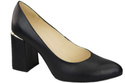 Damenschuhe Pumps Schwarz Naturleder 179 ElitaBut