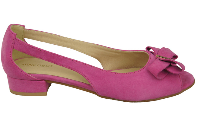 Schuhe Damensandalen Fuchsia Naturleder Wildleder 994 Kombination aus Stil und Komfort ElitaBut