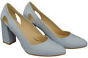 Damenschuhe Pumps Hellblau Naturleder 184 ElitaBut