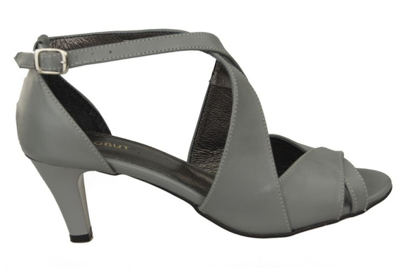 Damenschuhe Sandalen Grau Naturleder 130 ElitaBut