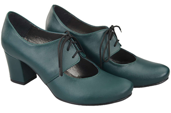 Schuhe Damenschuhe, Naturleder, Malachit 161 ElitaBut