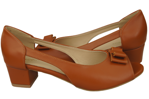 Damenschuhe Sandalen Rot Naturleder 145 ElitaBut