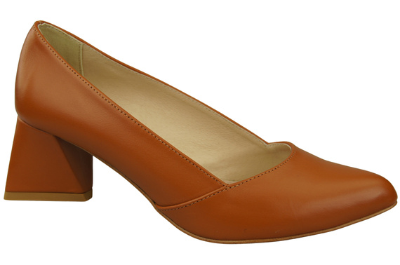 Damen Pumps Rotes Echtleder Spitz Zehen Absatz ElitaBut 221