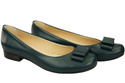 Damen Ballerinas Naturleder Malachit 702 ElitaBut