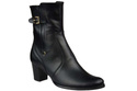 Damenstiefel, Warm, Naturleder, Schwarz 882 Z ElitaBut