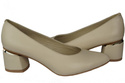 Damenschuhe Pumps Beige, Naturleder 143 ElitaBut