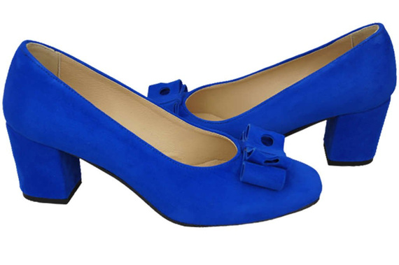Damenschuhe Azure Pumps Natürliches Wildleder 163 ElitaBut