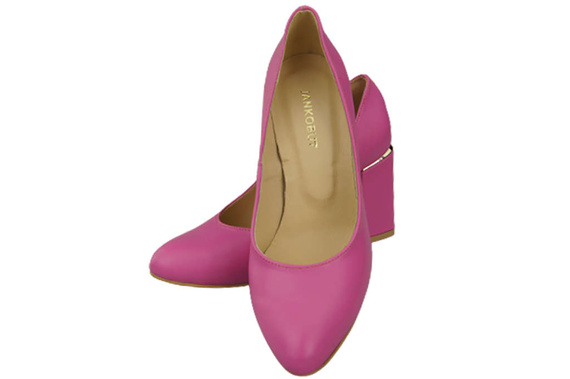 Damenschuhe Pumps Fuchsia Naturleder 179 ElitaBut