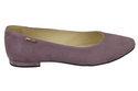 Damenschuhe Ballerinas Lila, Naturleder, Wildleder 131 ElitaBut