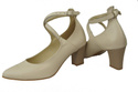 Damenschuhe Pumps Beige, Naturleder 118 ElitaBut