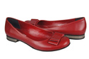 Damen Ballerinas Naturleder Rot 702 ElitaBut