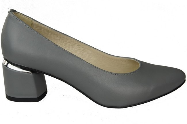 Damenschuhe Pumps Grau Naturleder 143 ElitaBut