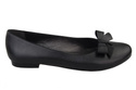 Damen Ballerinas Schwarz, Naturleder 998 ElitaBut