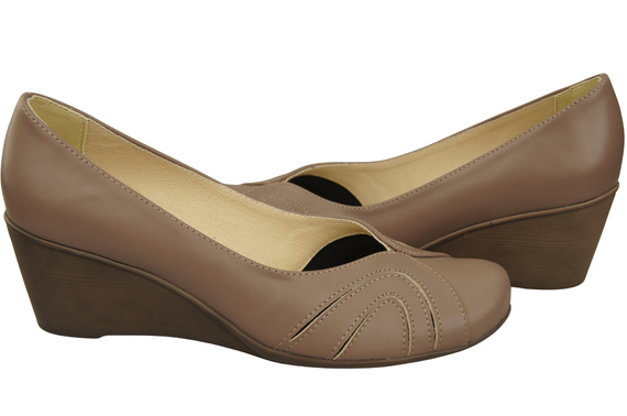 Damen Schwarz Naturleder Gestiefelte Cappuccino Dunkel 828 ElitaBut